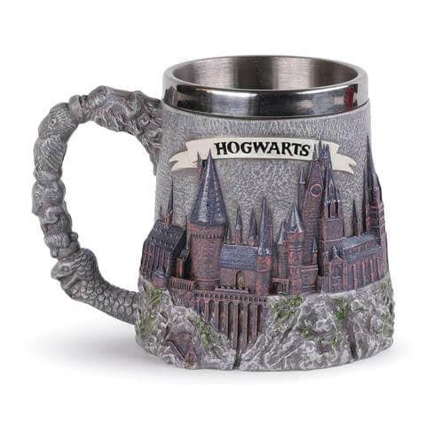 Harry Potter™ Hogwarts Castle 3D Stainless Steel Mug – Collector's Edition