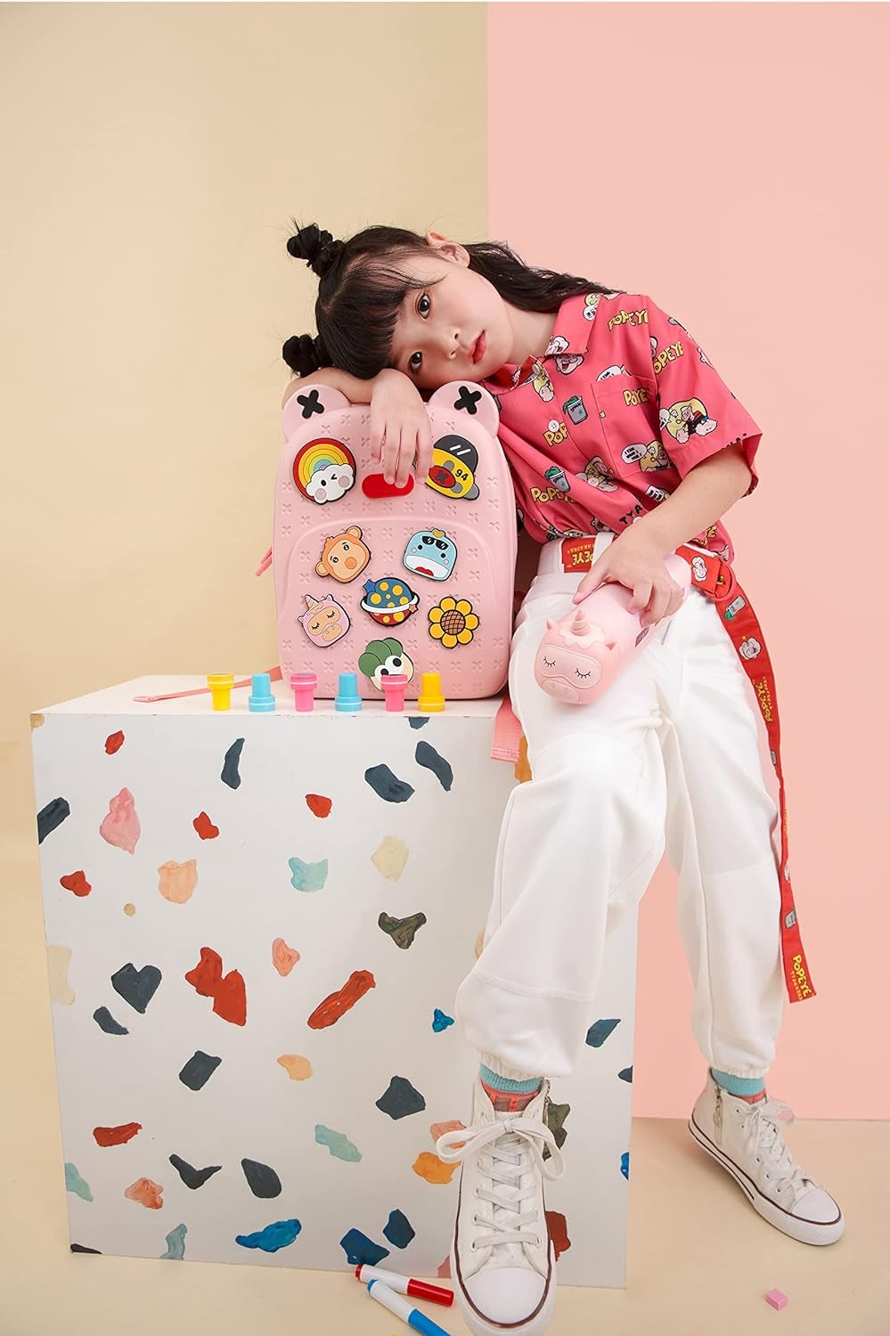 Silicone Backpack with DIY Jibbitz