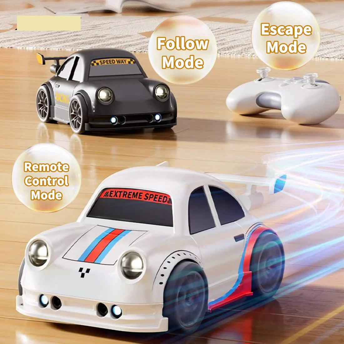 RC Car with Motion Sensor - Smart Escape