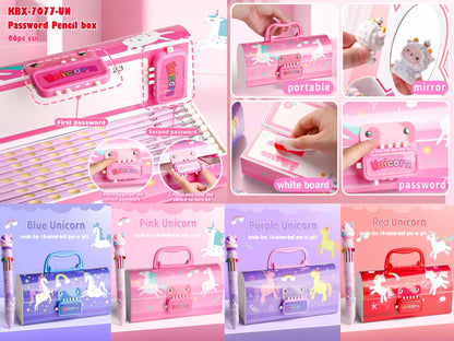 Cute Pencil case with passcodes