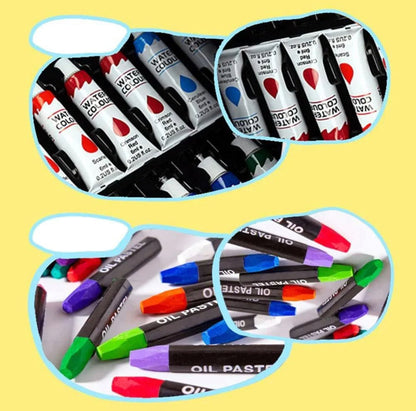 Outer Space - 145pcs Colouring Trunk