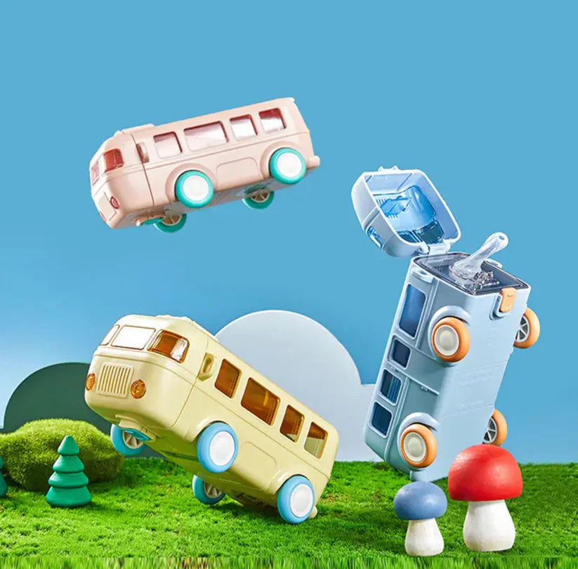 Cute Bus Adventure  500ml Sipper (Original Tritan Quality)
