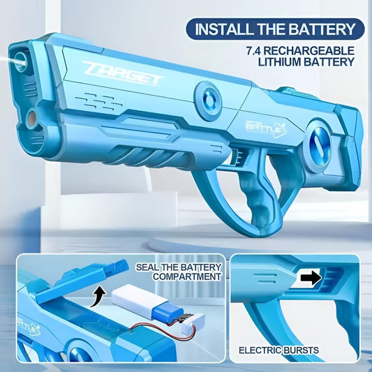 Space Electric Water Gun - Ultra-Large Water Blaster 820ml