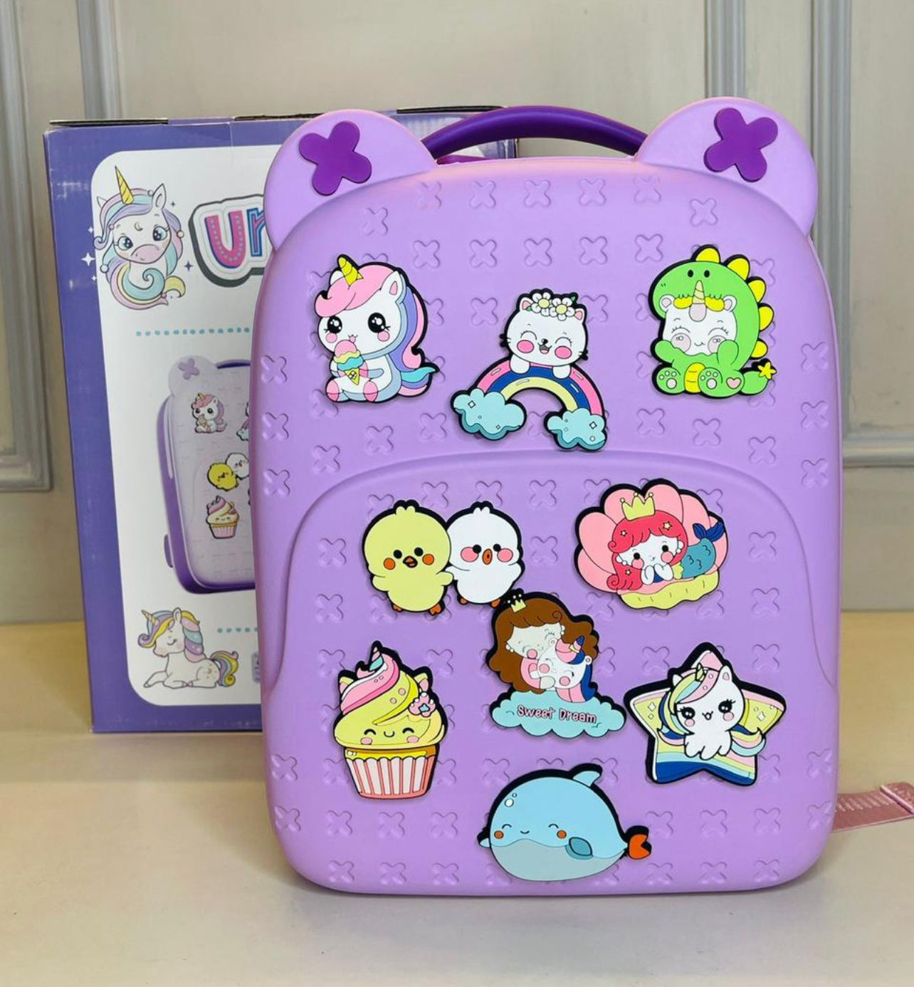 Silicone Backpack with DIY Jibbitz