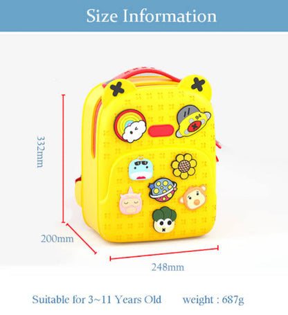 Silicone Backpack with DIY Jibbitz
