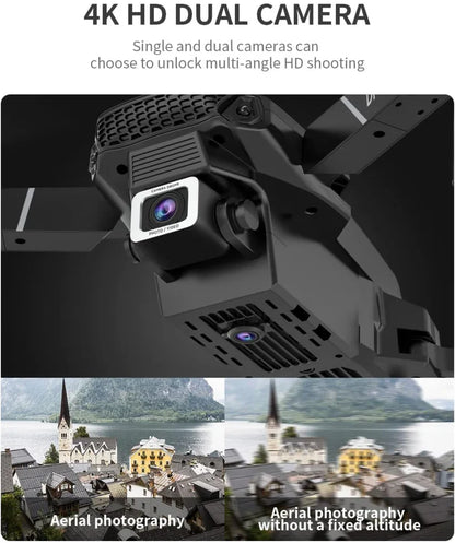 Kids Drone 4K Dual Camera 360