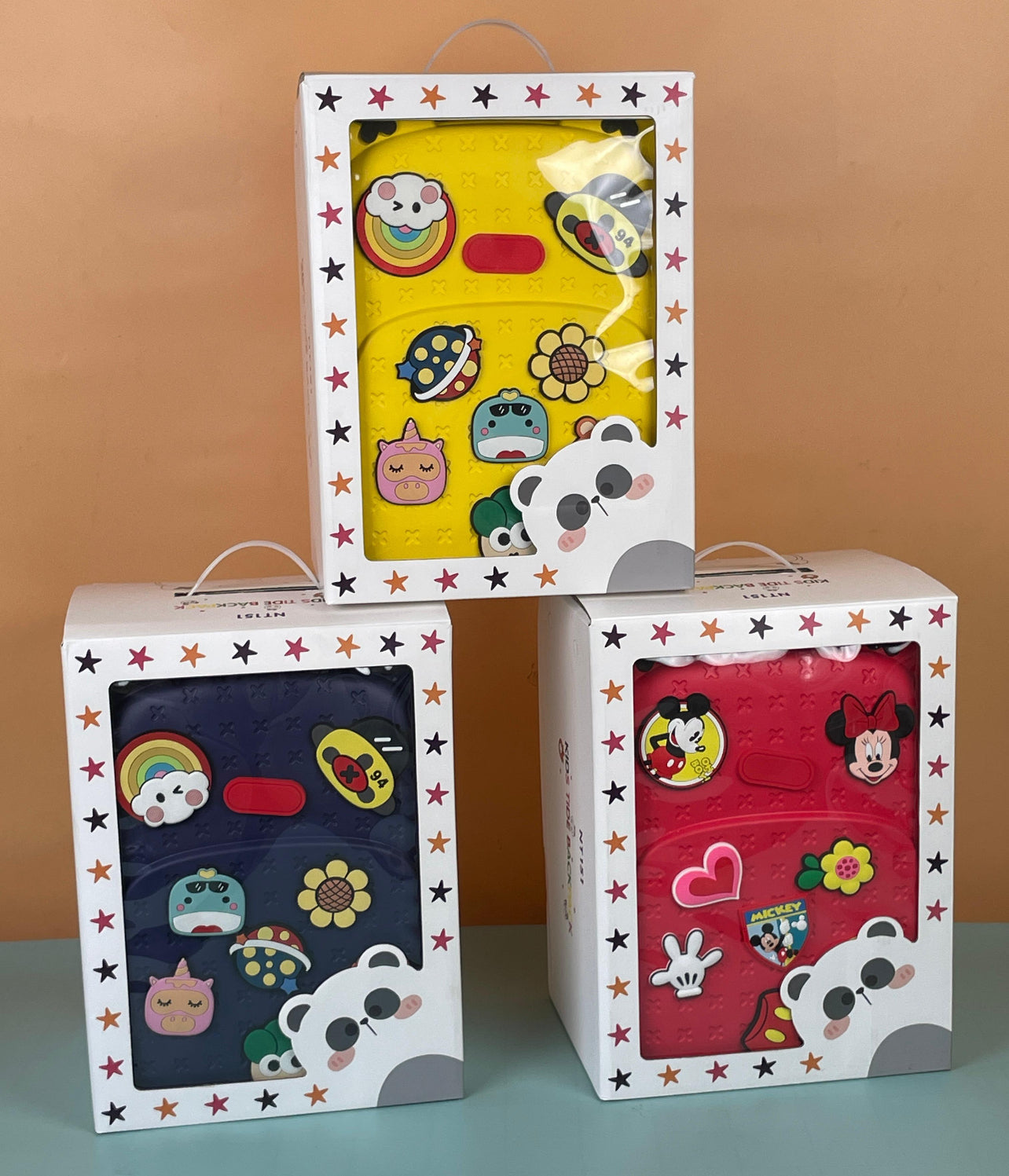 Silicone Backpack with DIY Jibbitz