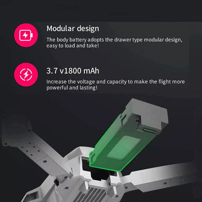 Kids Drone 4K Dual Camera 360