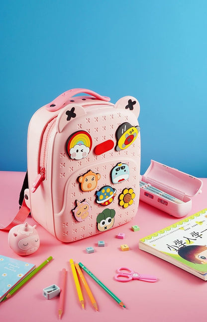 Silicone Backpack with DIY Jibbitz