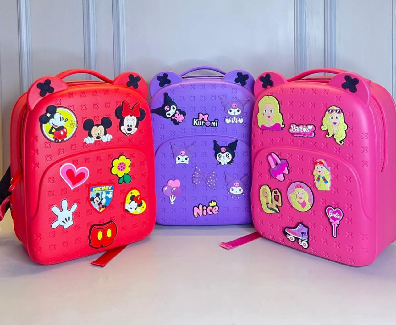 Silicone Backpack with DIY Jibbitz