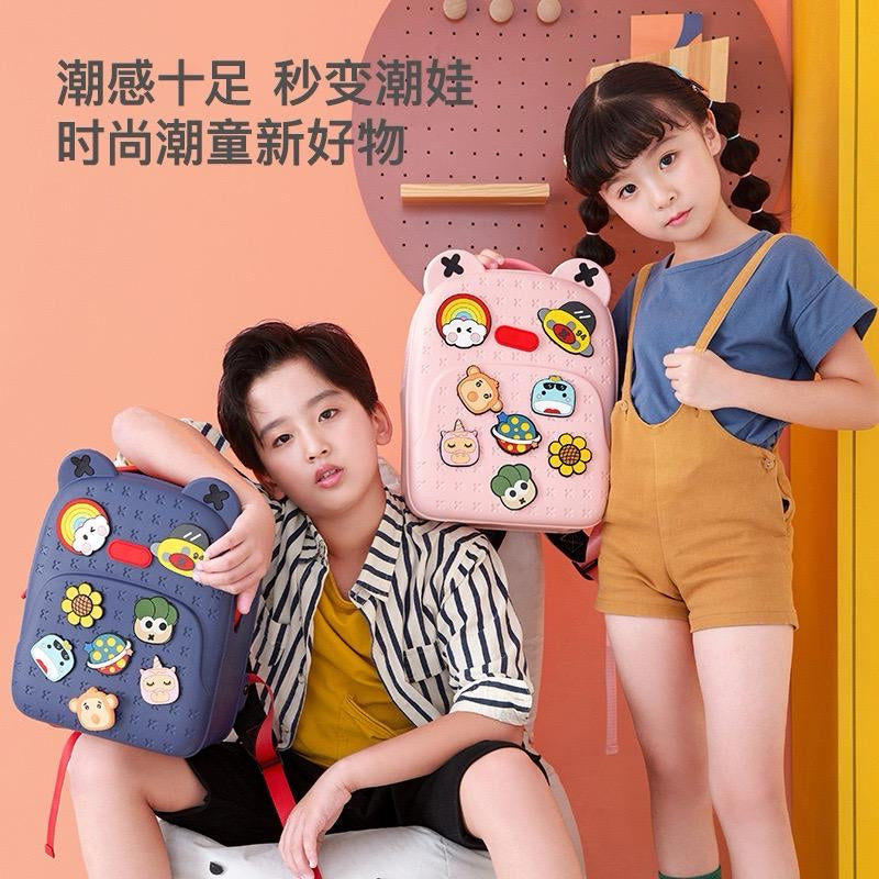 Silicone Backpack with DIY Jibbitz
