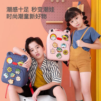 Silicone Backpack with DIY Jibbitz