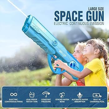 Space Electric Water Gun - Ultra-Large Water Blaster 820ml