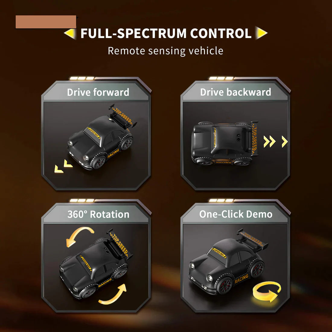 RC Car with Motion Sensor - Smart Escape