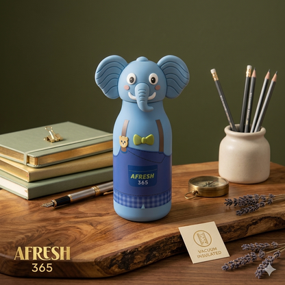 Afresh 365- Elephant Insulated 3D Bottle