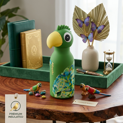 Afresh 365- Parrot Insulated 3D Bottle