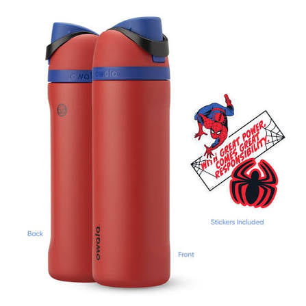 Owala x Marvel Spider-Man Edition 24oz (710ml) FreeSip® Water Bottle | Limited Edition
