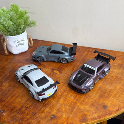 Porsche 4WD Remote Control Drift Car Toy with Lights – 2.4G High Speed Racing Car for Kids