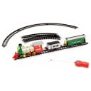 Classic Steam Remote Control Train Set with Smoke, Light & Sound – Battery Operated RC Train Toy for Kids