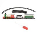 Classic Steam Remote Control Train Set with Smoke, Light & Sound – Battery Operated RC Train Toy for Kids