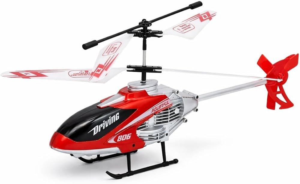 Velocity 806 RC High Speed Helicopter for Kids | Rechargeable Remote Control Flying Toy with LED Lights