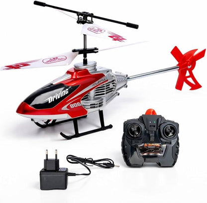 Velocity 806 RC High Speed Helicopter for Kids | Rechargeable Remote Control Flying Toy with LED Lights