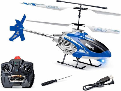 Velocity 806 RC High Speed Helicopter for Kids | Rechargeable Remote Control Flying Toy with LED Lights