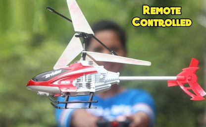 Velocity 806 RC High Speed Helicopter for Kids | Rechargeable Remote Control Flying Toy with LED Lights
