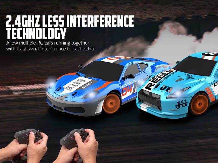 1:24 RC Drift Return Rally Racing Car for Kids | 4WD Remote Control Toy Car | 2.4GHz High Speed Racing Car