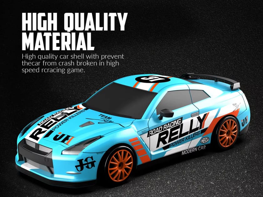 1:24 RC Drift Return Rally Racing Car for Kids | 4WD Remote Control Toy Car | 2.4GHz High Speed Racing Car