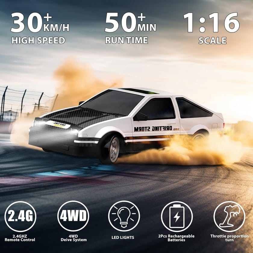 1:24 RC Drift Racing Car – High Speed Fun for Kids