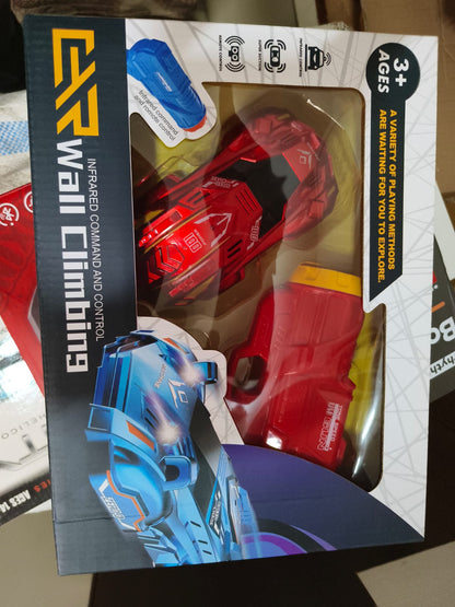 Wall Climbing Remote Control Car with Infrared Sensor & Gravity Defying Action