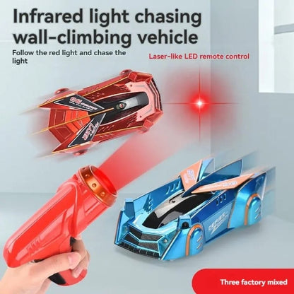 Wall Climbing Remote Control Car with Infrared Sensor & Gravity Defying Action