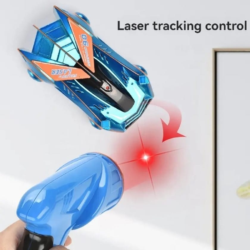 Wall Climbing Remote Control Car with Infrared Sensor & Gravity Defying Action