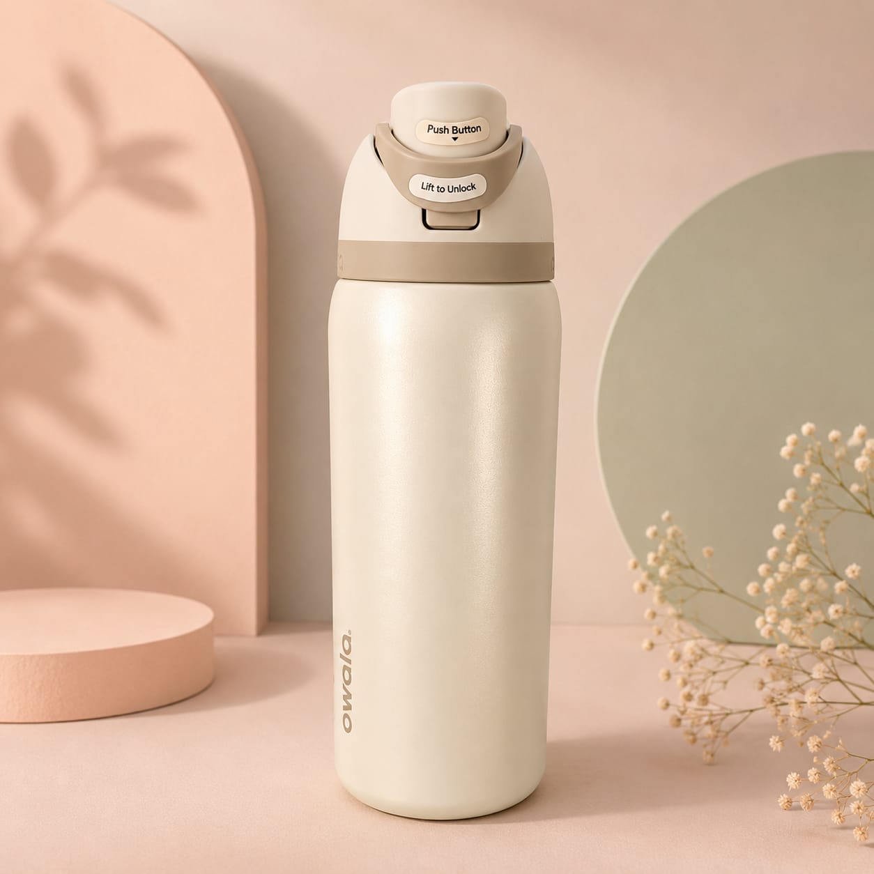 Owala FreeSip 900ML / 32oz Triple Layer Insulated Water Bottle – Premium SS 316 Steel Flask