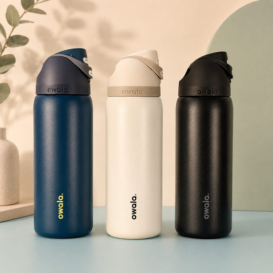 Owala FreeSip 900ML / 32oz Triple Layer Insulated Water Bottle – Premium SS 316 Steel Flask