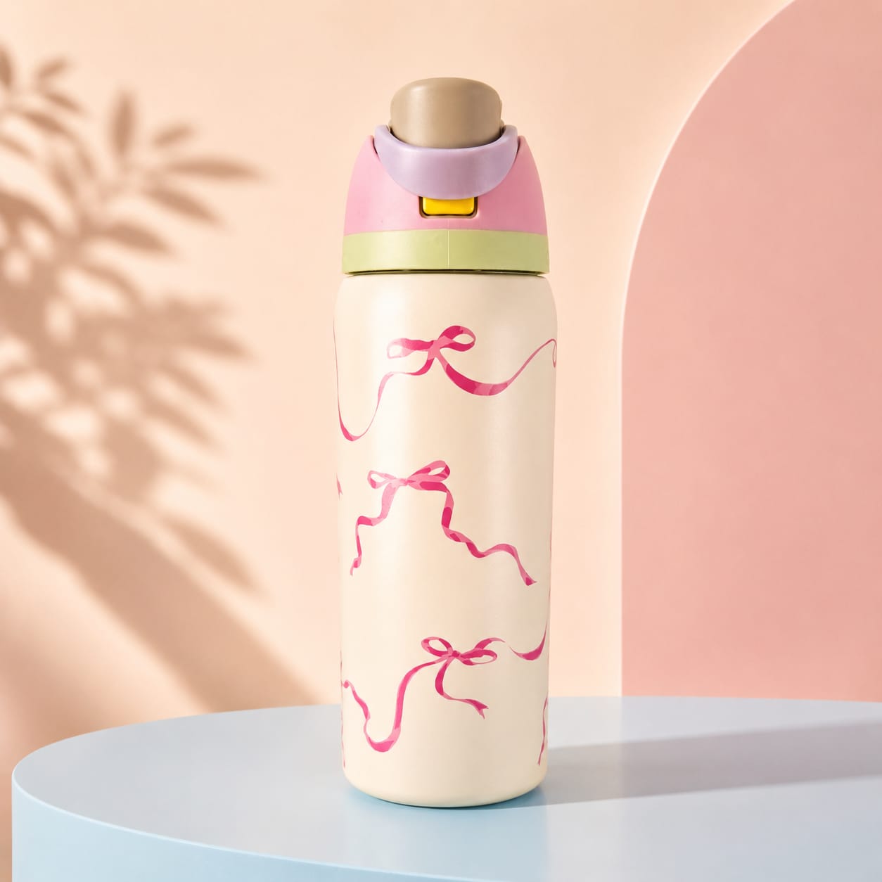 Owala Ribbon Edition 900ML / 32oz FreeSip Water Bottle – Triple Layer Insulated SS 316 Steel Flask