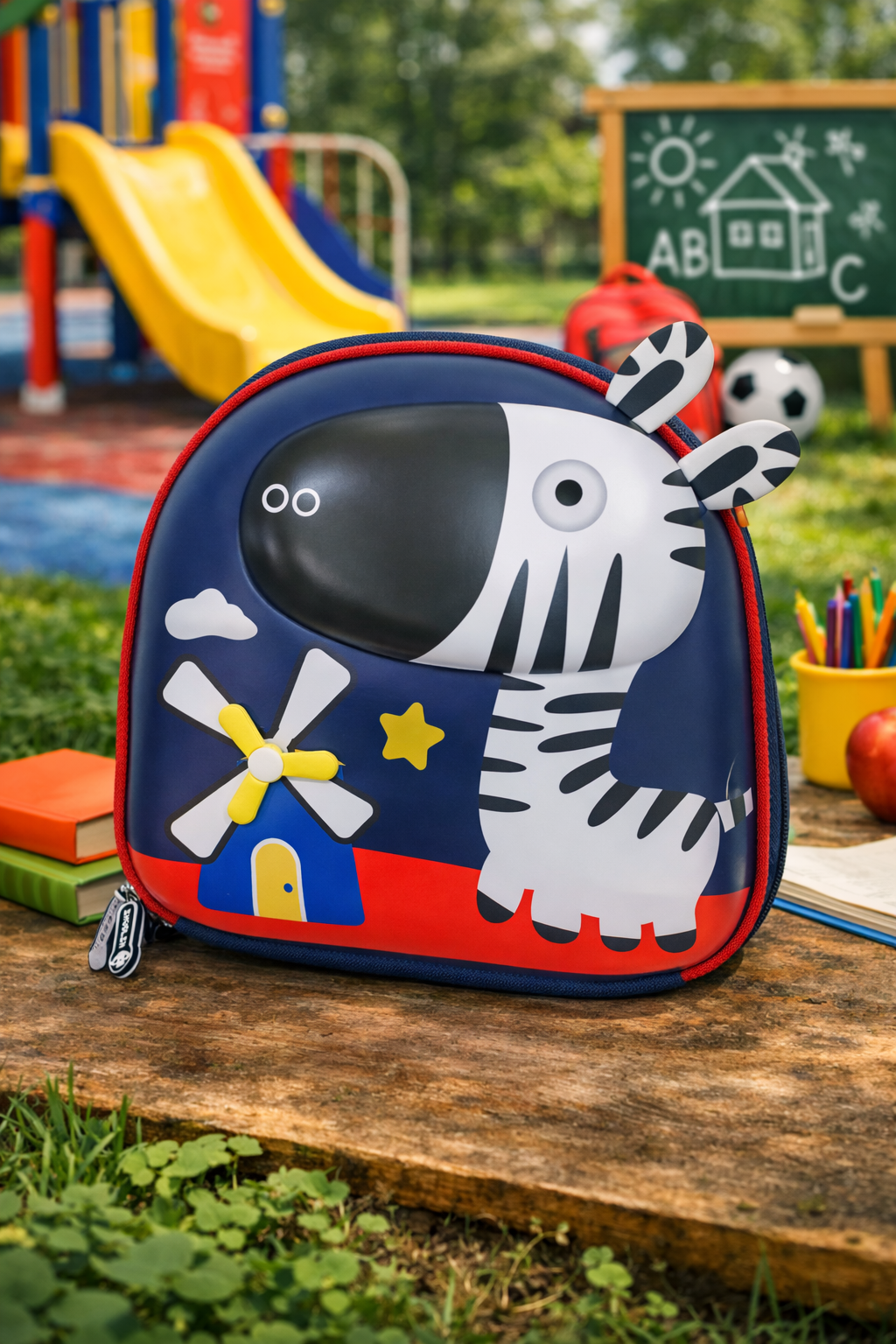 Zebra Kids Backpack - Cuteb Animal School Bag